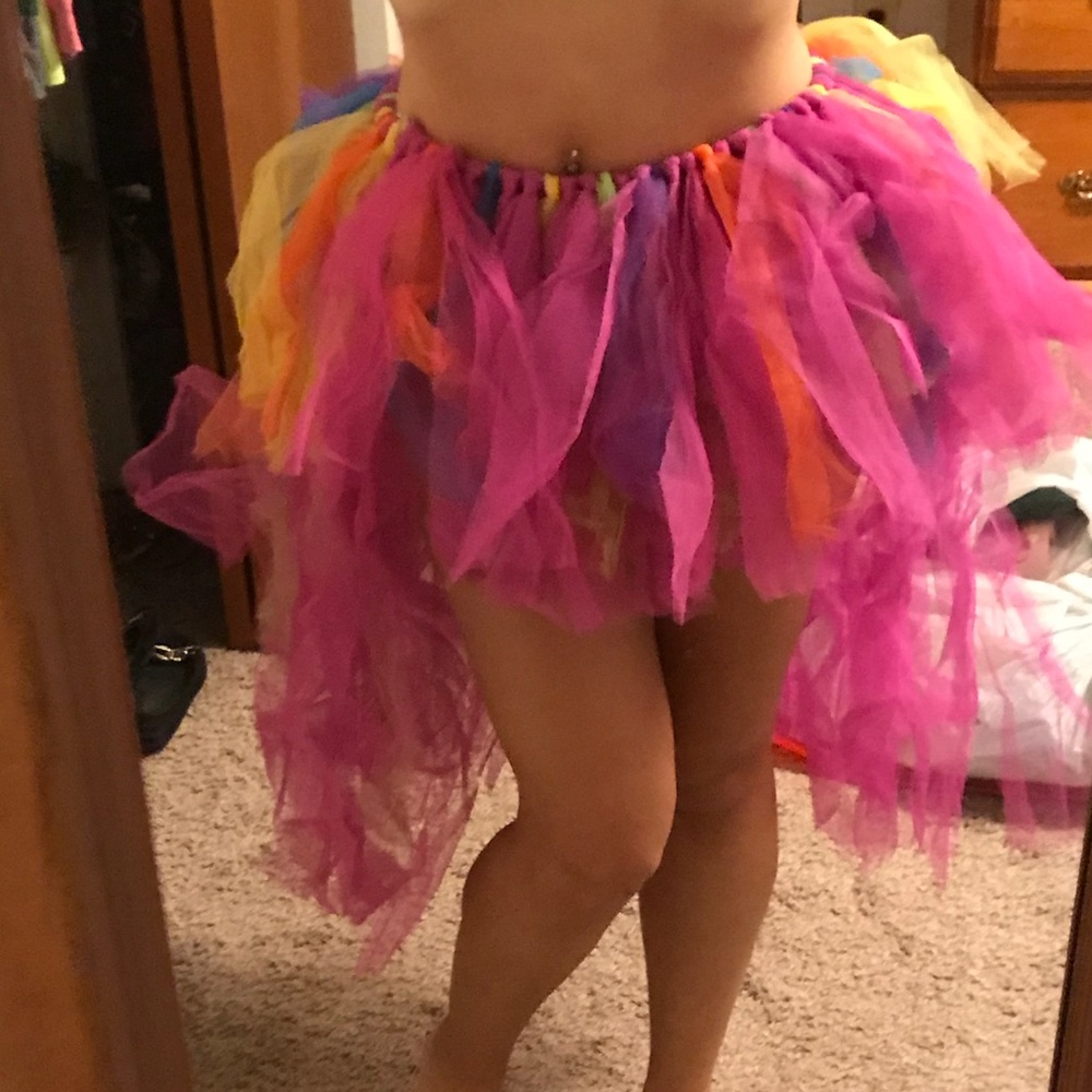 Sexy colorful tutu